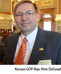 Rep Pete "Puppy Crusher" DeGraaf of Kansas